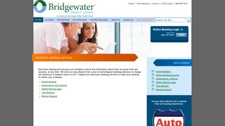 Bridgewater Credit Union - Electronic Banking