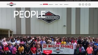 Our People | Sustainability Report | Briggs and Stratton