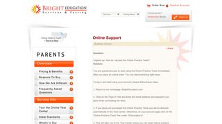 support - Bright Education - FunEducation