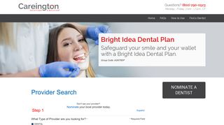 Bright Idea Dental Plan | Find a dentist - Careington