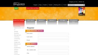 BrightRed Publishing. Register