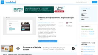 Visit Videocloud.brightcove.com - Brightcove Login.