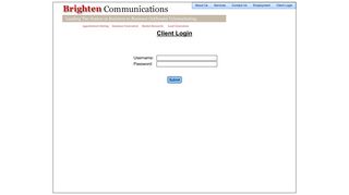 Client Login - Brighten Communications