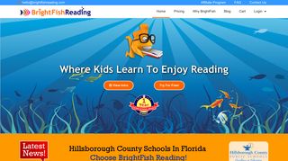 BrightFish Reading: Reading Practice Program for Kids