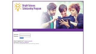 Bright Futures Scholarship Program - Login