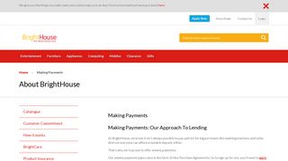 How to Make your Weekly Payments | BrightHouse