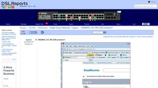 WEBMAIL.CFL.RR.COM problems? - Bright House Networks - Legacy ...