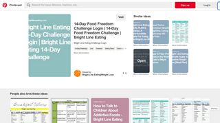 Bright Line Eating 14-Day Challenge Login | Bright Line ... - Pinterest