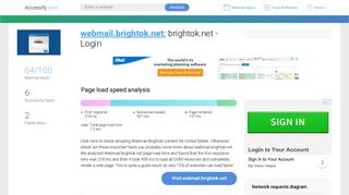 Access webmail.brightok.net. brightok.net - Login