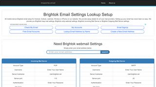 Brightok Email Settings | Brightok Webmail | brightok.net Email