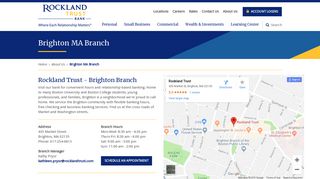 Brighton MA Bank Branch | Rockland Trust