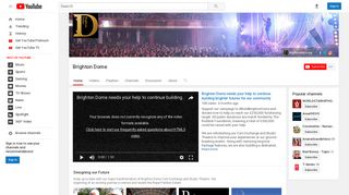 Brighton Dome - YouTube