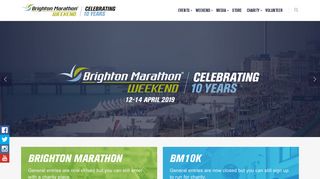 Brighton Marathon Weekend: Home - New