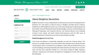About Brighton Securities | Brighton Securities