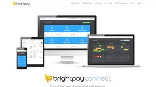 BrightPay Connect | Cloud Backup | Employer Dashboard | Employee ...