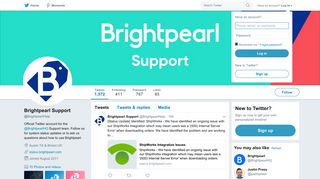 Brightpearl Support (@BrightpearlHelp) | Twitter