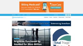 Brightree Purchased by ResMed for $800 Million - Home Health Care ...