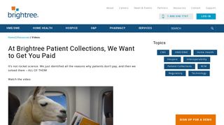 At Brightree Patient Collections, We Want to Get You Paid | Brightree