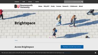 Access Brightspace | Bournemouth University