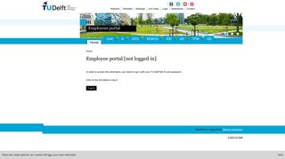 TU Delft: Employee portal
