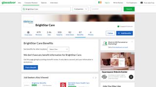 BrightStar Care Employee Benefits and Perks | Glassdoor.ie