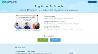 Brightstorm for Schools
