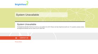 System Unavailable