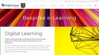 Bepoke eLearning Solutions | Interactive Systems Training | Brightwave