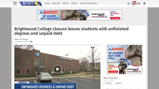 Brightwood College closure leaves students with unfinished degrees ...