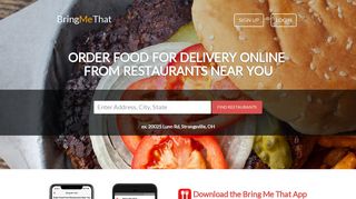 BringMeThat: Order Online Restaurant & Food Delivery