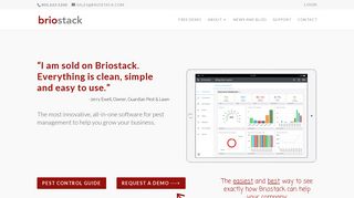 Briostack: The Best Pest Control Apps and Software