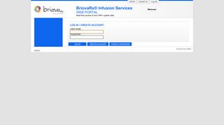 BriovaRx Infusion Services® | Web Portal