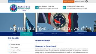 SCCC | Student Protection - Southern Cross Catholic College