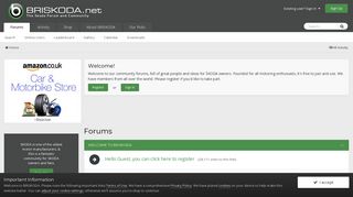 BRISKODA - The SKODA Forums for Owners and Fans