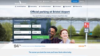 Bristol Airport Parking: Official Long & Short Stay Car Parks | Bristol ...