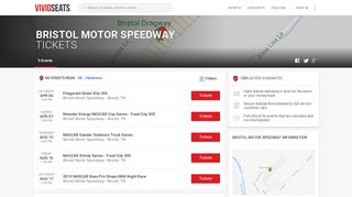 Bristol Motor Speedway Tickets - Vivid Seats