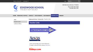 Teacher Links - Edgewood School