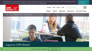 UWE Bristol login - UWE Bristol: Website information