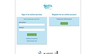 Wessex Water Services Authentication -