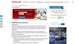 Bristol West Car Insurance - Insure.com