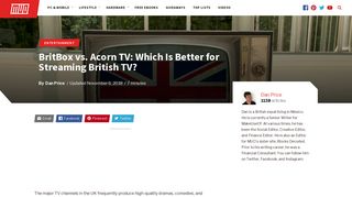 BritBox vs. Acorn TV: Which Is Better for Streaming British TV?