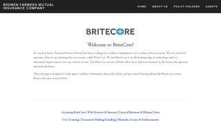 Welcome to BriteCore — Bremen Farmers Mutual Insurance Company