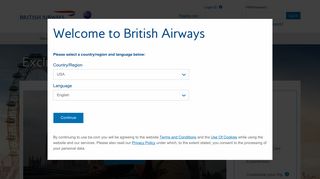 British Airways AARP Member benefits