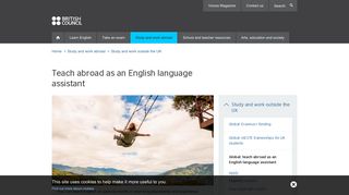Teach abroad as an English Language Assistant | British Council