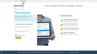 Login to Your Account - British Gas