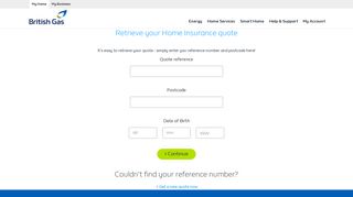 Home Insurance - British Gas