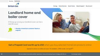 Landlord Boiler Cover and Insurance - British Gas