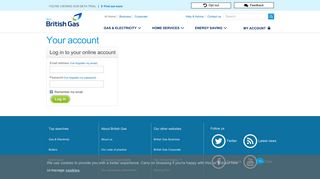 Login to Your Account - British Gas