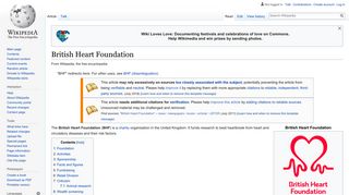 British Heart Foundation - Wikipedia