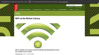 WiFi guide - The British Library
